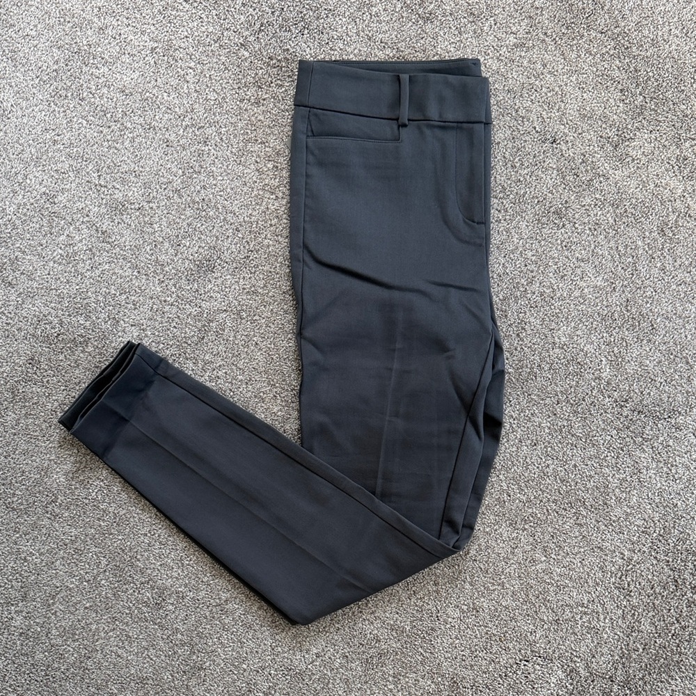 LOFT Charcoal Skinny Pants